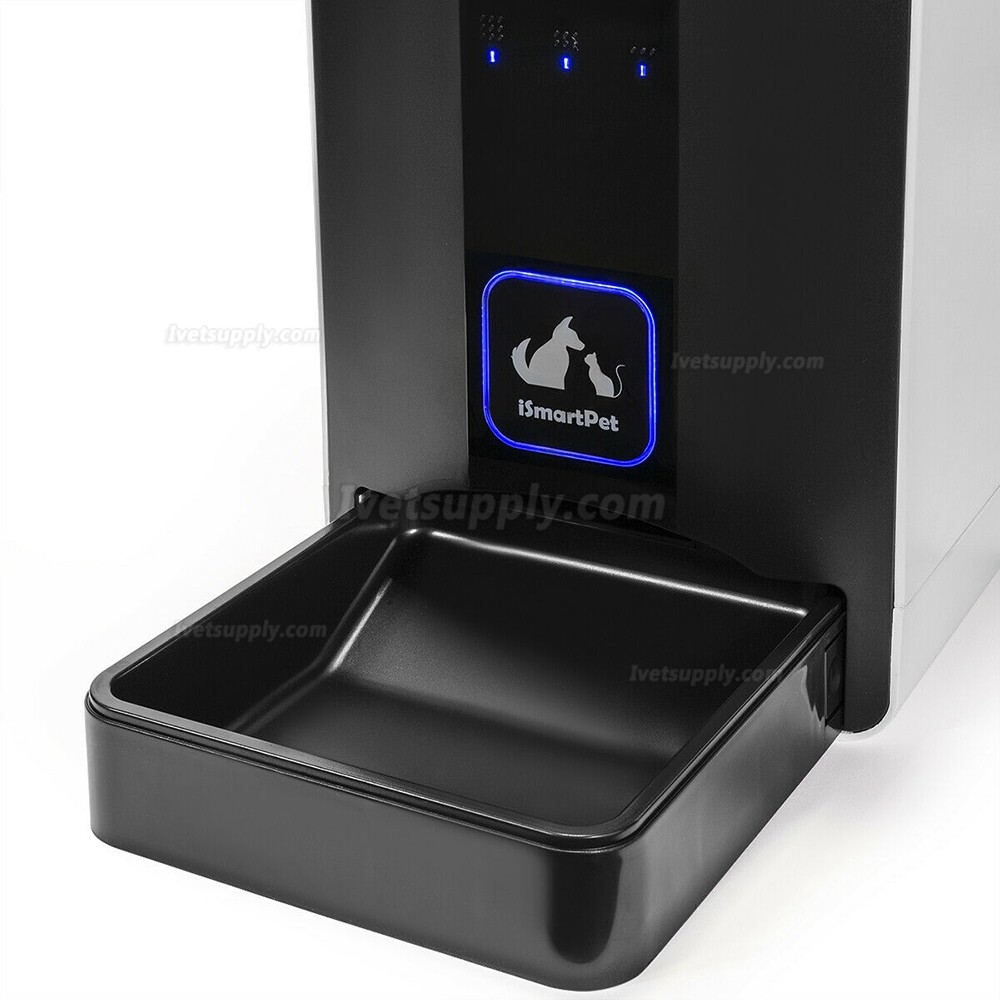 Pet Automatic Feeder Dog Cat Food Dispenser Smart App WiFi Camera 7L